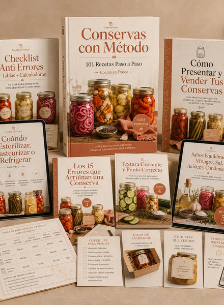101 Recetas de Conservas Caseras - Encurtidos, conservas y escabeches