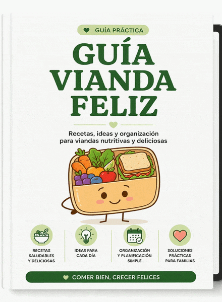 Guía Vianda Feliz: Menús semanales y recetas saludables