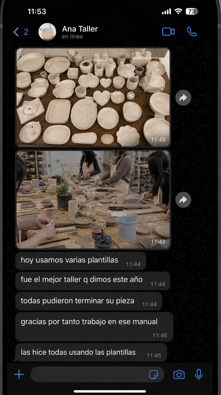 Reseña real de clienta