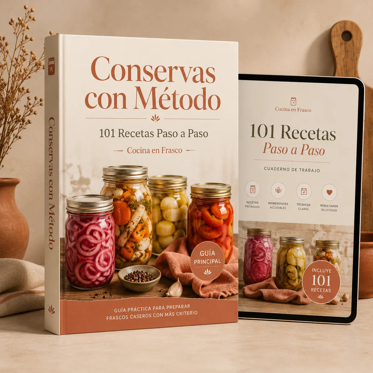 Conservas con Método - sistema principal con 101 recetas