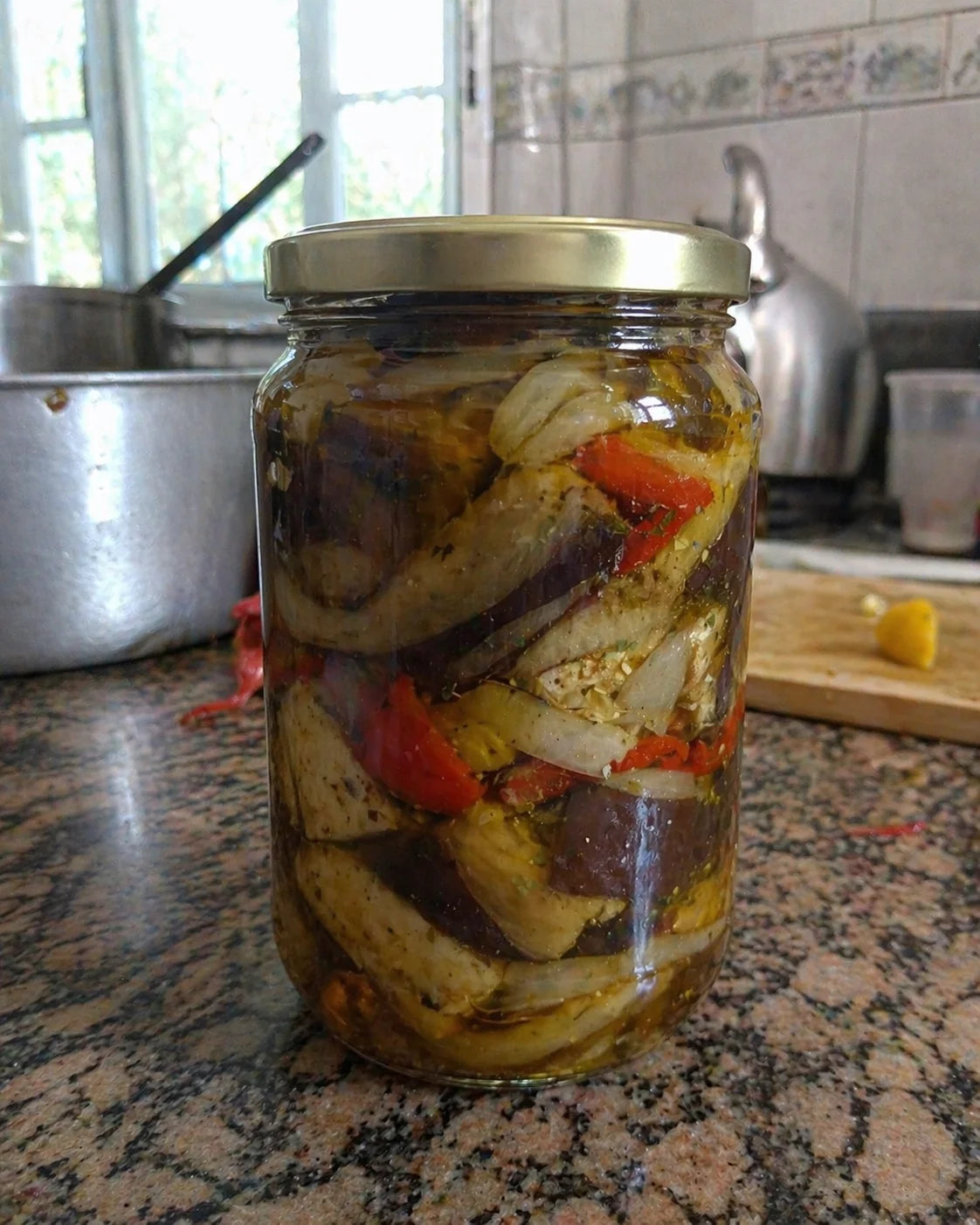 Berenjenas al escabeche