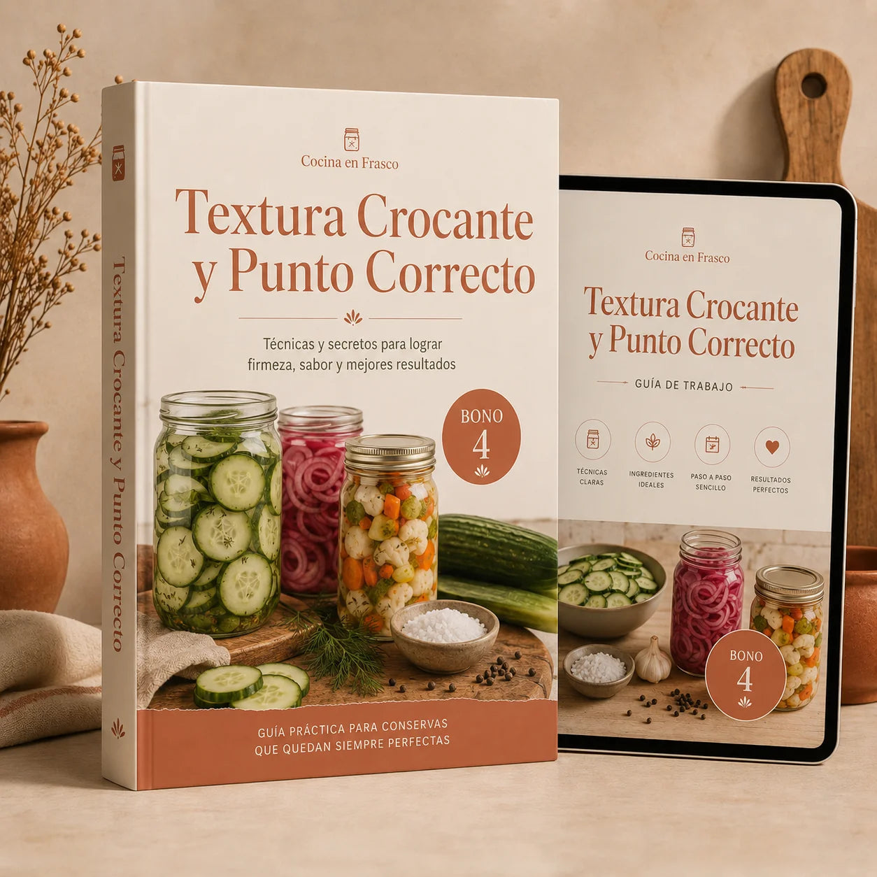 Textura crocante en conservas