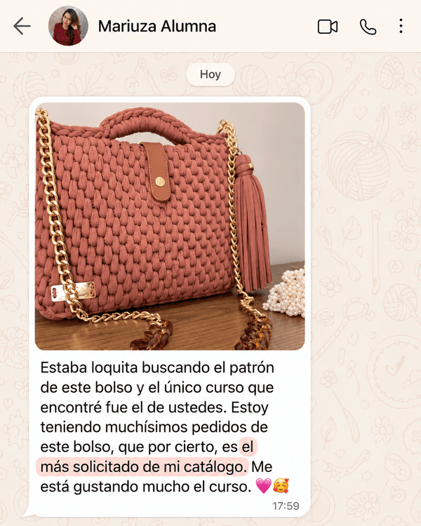 Testimonio de tejedora