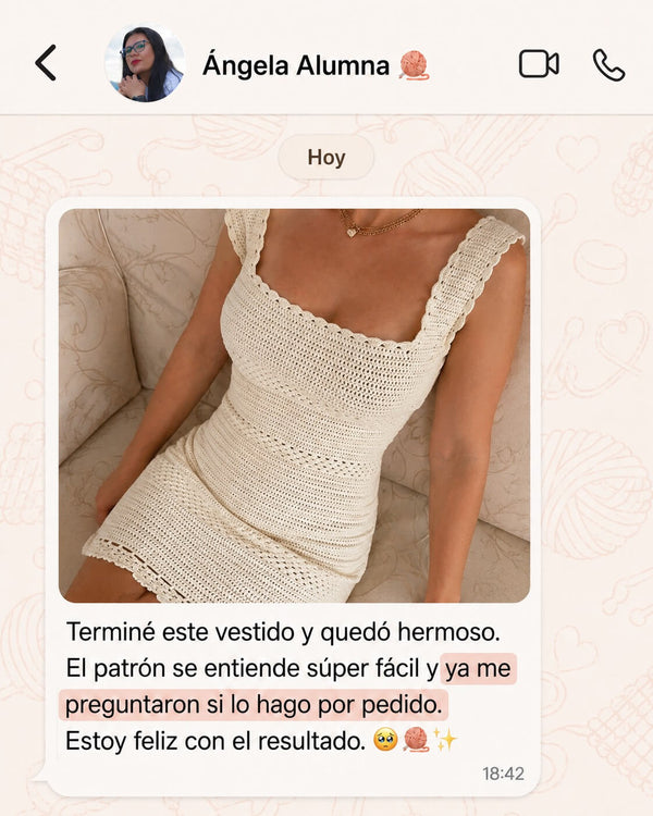 Testimonio de tejedora