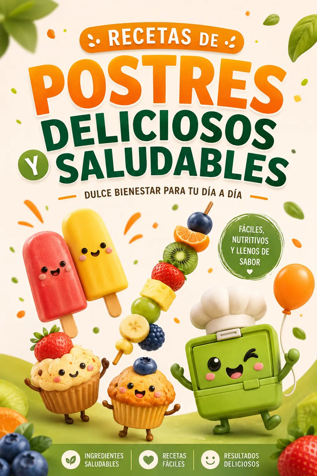 Recetas de Postres Deliciosos y Saludables